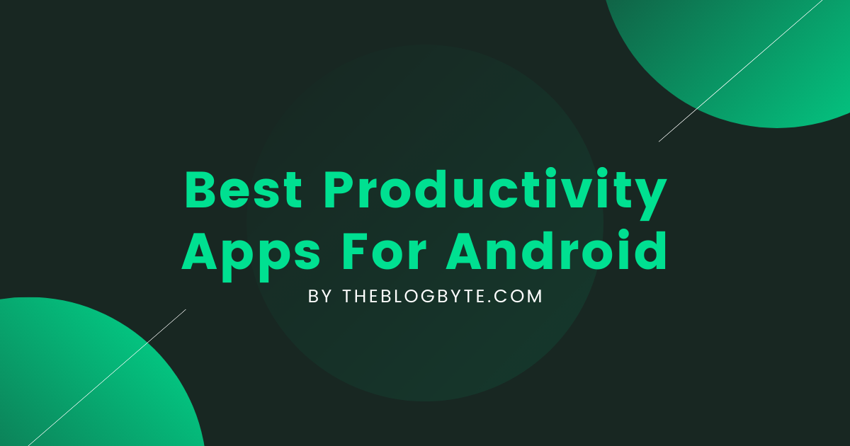 Productivity Apps