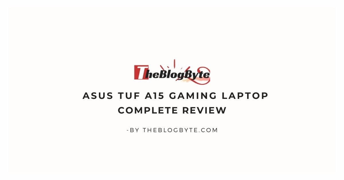 asus tuf a15 gaming laptop