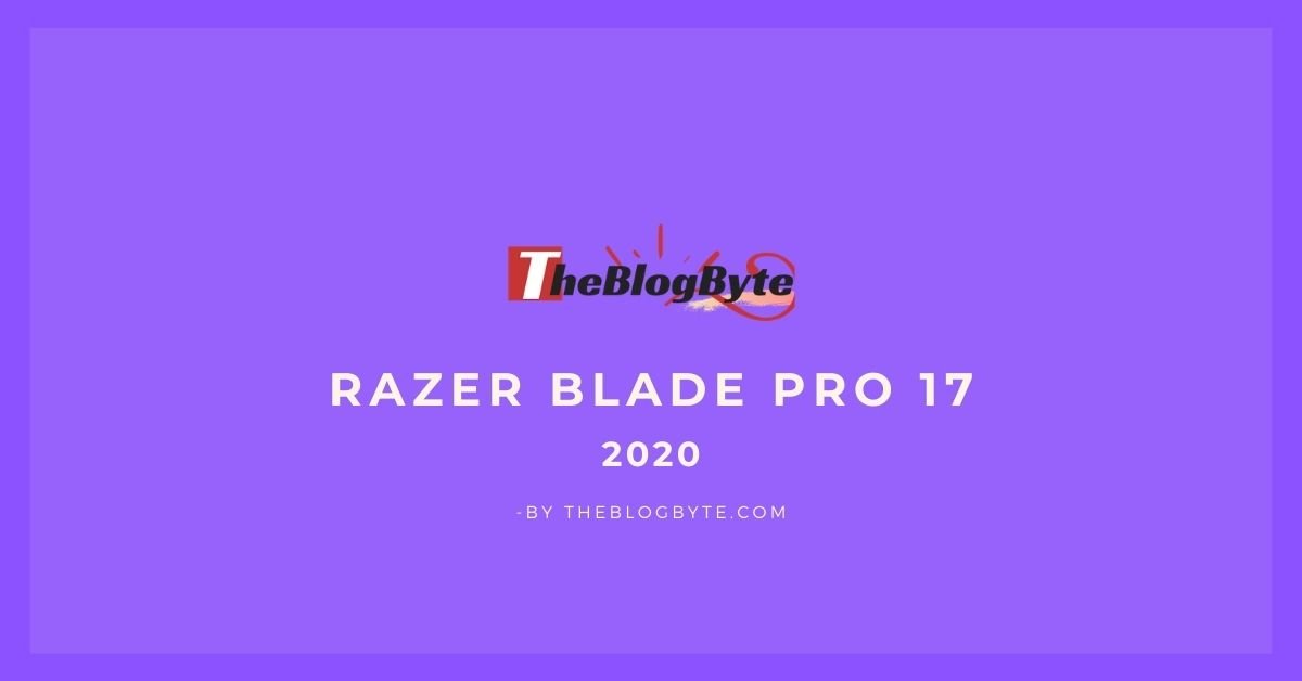 razer blade pro 17 2020