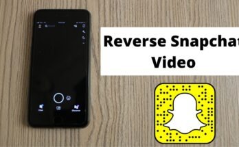 reverse video on snapchat