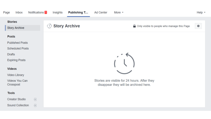 How to View Old Stories at the Facebook App